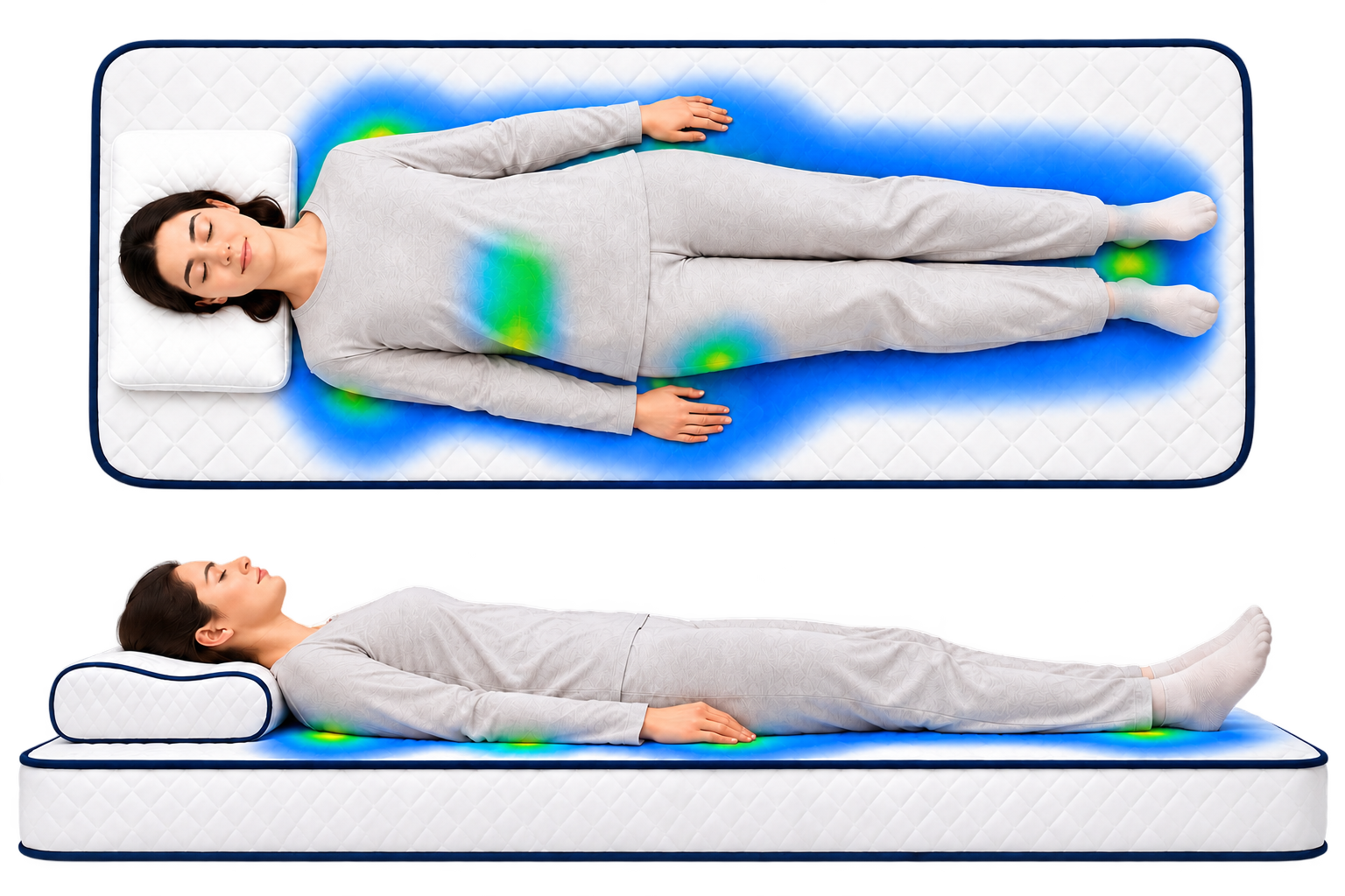 Restorative sleep ergonomics and body contouring